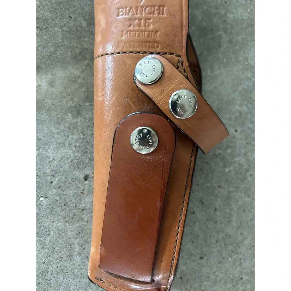 Bianchi # X15 Shoulder Holster Concealed Carry‎ Leather VGUC